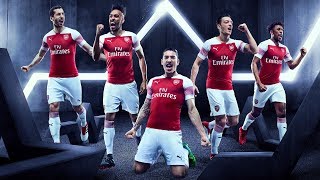 Introducing Arsenals 201819 PUMA home kit [upl. by Asiled937]