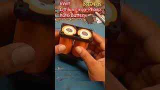 6Volt lithium phosphate battery making part12 [upl. by Nivets]