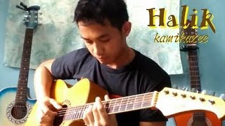 Halik  Kamikazee Guitar Fingerstyle  aljhon Radaza [upl. by Ellehcsor980]