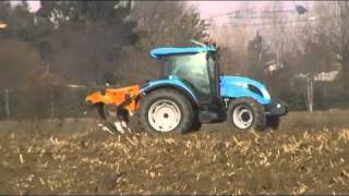 Landini powermondial 115 top e ripuntatore pegoraro [upl. by Aineg832]