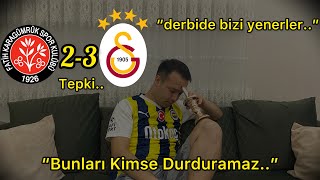 FENERBAHÇELİ GALATASARAY MAÇINI İZLERSE Karagümrük Fk 23 Galatasaray Herşey bitti [upl. by Karub]