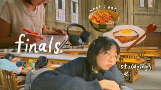 college vlog 💤 finals long days at libraries amp daily life as a student [upl. by Elsie279]