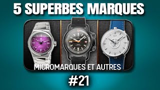 5 micro marques de montres à redécouvrir  Partie 21 par Deux minutes montres en main micromarque [upl. by Anitnemelc452]