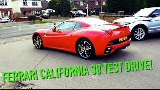 Ferrari California 30 Test Drive with Hard Acceleration and Downshifts [upl. by Good]