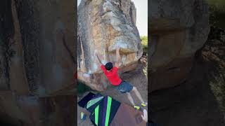 L’arete v6 Rocklands climbing bouldering rockclimbing [upl. by Kiley]