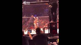 CAGESIDE LOOK at Sergio Pettis’ KO Of The Year Against Kyoji Horiguchi At Bellator 272 [upl. by Oswell]