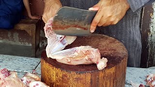 Whole Chicken Cutting step by step cutting skills foryou foryoupage fyp [upl. by Mcconaghy985]