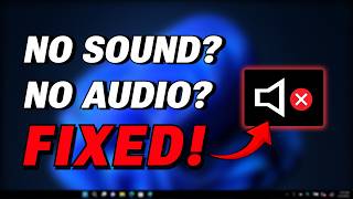 🔊 How to Fix No Sound Problem in Windows 11 [upl. by Ritz517]