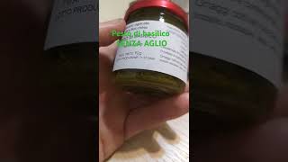 Pesto di basilico senza aglio 90g [upl. by Aillil476]