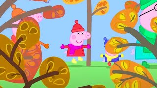 Peppa Pig Enjoys Autumn 🐷  Peppa Pig  4 HOUR COMPILATION  Kids Video [upl. by Rosenblum]