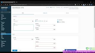 Sophos Site to Site VPN by IPSec 線上分享 [upl. by Stickney287]