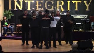 New Years Eve 2014 PART 2 LFCC Decatur Praise Dancers Tribe of Judah Steppers [upl. by Eladnor]