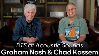 Graham Nash Joins Chad Kassem at Acoustic Sounds for an Interview amp Listening Demo [upl. by Ruth]