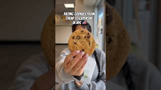 Rating cookies from cheap to expensive in NYC 🇺🇸 [upl. by Naghem797]