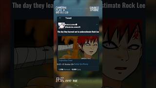 Rock Lee vs Gaara [upl. by Tryck830]