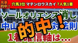 中山記念2024 競馬YouTuber達が選んだ【確信軸】ソールオリエンス消し！中山記念の絶対法則とは [upl. by Etteyafal914]