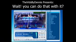 Using and installing a USB DVB T Receiver  TheVidsByDennis [upl. by Roshelle]