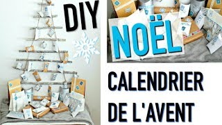 DIY Noël  Calendrier de lAvent Facile français [upl. by Burgwell]