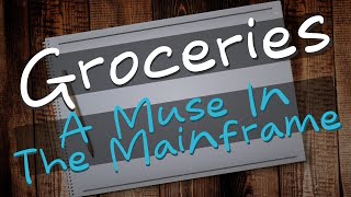 Groceries  A Muse In The Mainframe Official Lyric Video [upl. by Airahs64]