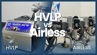 HVLP vs Airless Sprayer Understanding the Key Differences [upl. by Mezoff]