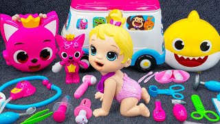 🔴 LIVE Satisfying with Unboxing Cute Doctor Playset，Ambulance Toys ASMR  Review Toys [upl. by Hymie23]