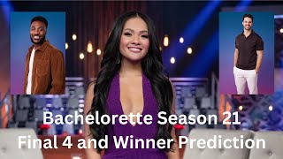 Bachelorette 21 preseason final 4 and winner prediction  Jenn Tran season preview [upl. by Refinnaj42]