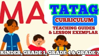 MATATAG CURRICULUM TEACHING GUIDE AND LESSON EXEMPLAR FOR KINDER GRADES 1 4 AND 7  SY 20242025 [upl. by Lathe875]