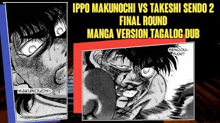 IPPO VS SENDO 2 MANGA VER PERO TAGALOG DUB [upl. by Shelba631]