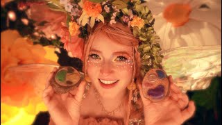 ASMR Playful Spring Fairy Gives You a Makeover [upl. by Enttirb180]