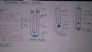 B2REFERENCE ELCTRODE primary and secondary AND NERNST EQUATION प्राथमिक सन्दर्भ इलेक्ट्रोड [upl. by Names329]