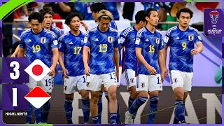 AsianCup2023  Group D  Japan 3  1 Indonesia [upl. by Yeloc]