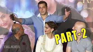 Uncut Prem Ratan Dhan Payo Trailer Launch  Salman Khan Sonam Kapoor Sooraj Barjatya  Part 2 [upl. by Edecrem]