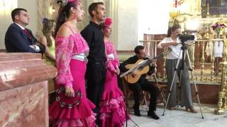 Coro Rociero Savia y Compas quotSalve Rocieraquot boda Puente Gen [upl. by Llewkcor]