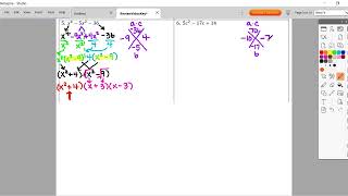 Unit 2 Factoring and Division Review 110 [upl. by Leoni]