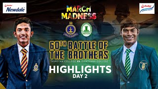 Highlights  Thurstan College vs Isipathana College  60th Battle of the Brothers  Day 2 [upl. by Michal818]