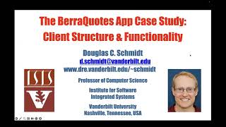 The BerraQuotes App Case Study Client Structure and Functionality [upl. by Laforge953]