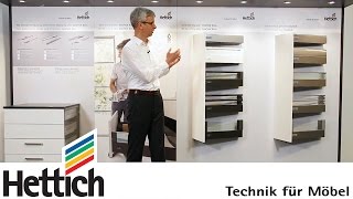 InnoTech Atira drawer system technical briefing by Hettich [upl. by Ricky]