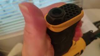 Dewalt Air Hammer 14 Coupler Plug installation [upl. by Caterina472]