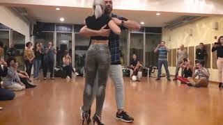 Sara López y Ivo Vieira  Kizomba 2018 [upl. by Leacim758]