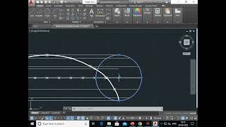 Construction of Cycloid Problem using AutoCAD Software [upl. by Endo]