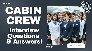 CABIN CREW Interview Questions amp Answers english answerquestions shortvideo cabincrew [upl. by Rehnberg]