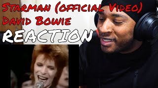 David Bowie Starman 1972 official video REACTION  DaVinci REACTS [upl. by Meid]