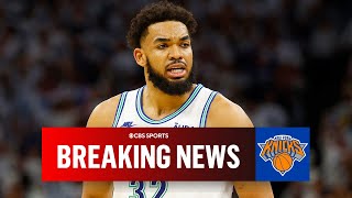 Knicks to acquire KarlAnthony Towns in trade with Timberwolves [upl. by Ermin]