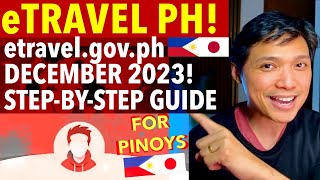 DECEMBER 2023 LATEST STEPBYSTEP GUIDE eTRAVEL GOVPH REGISTRATION TRAVEL TO ninjawifi etravel [upl. by Toffic]