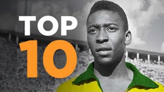 Top 10 Goalscorers In Football History [upl. by Adnirual]