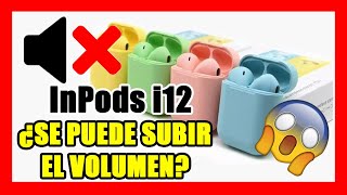 ¿Cómo SUBIR el VOLUMEN de la MÚSICA desde mis AUDÍFONOS i12 TWS Tutorial en ESPAÑOL [upl. by Datnow]