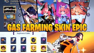 GAS FARMING BANYAK SKIN EPIC DI EVENT ASPIRANT TERBARU MOBILE LEGENDS [upl. by Nozicka]