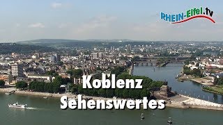 Koblenz  Stadt  Sehenswürdigkeiten  RheinEifelTV [upl. by Heman]