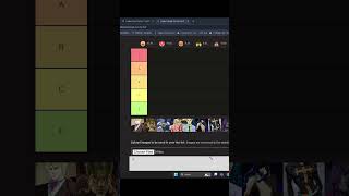 Ranking jojo villians short 1 anime [upl. by Hoseia]
