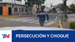 IMPRESIONANTE PERSECUCIÓN POLICIAL EN SAN ISIDRO [upl. by Maurilia582]